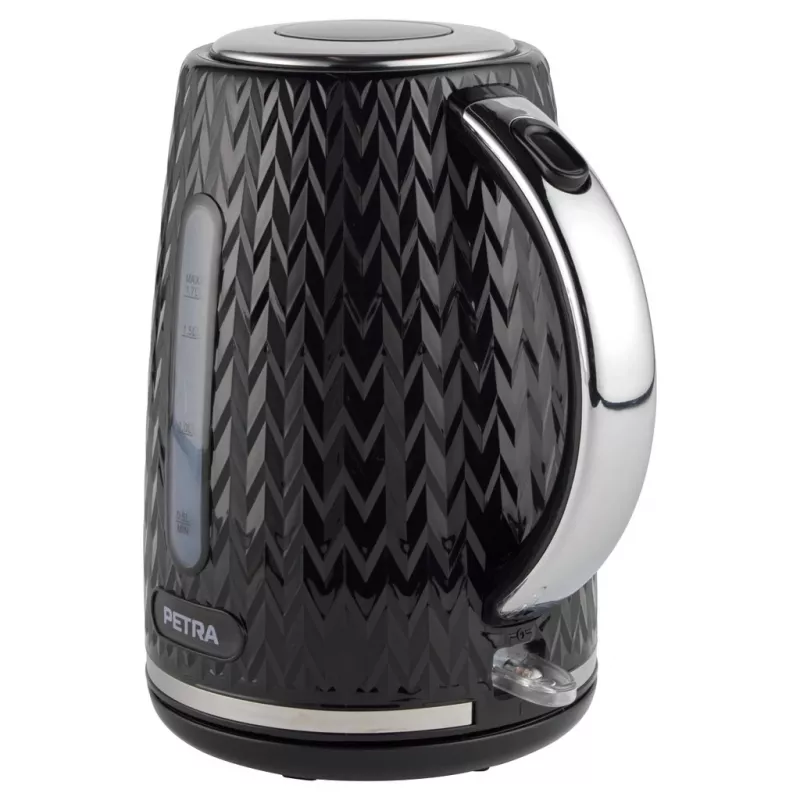 Vedenkeitin Petra 1,7 l 2200 W musta