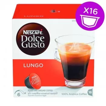 Nescafe Dolce Gusto Lungo kahvi, 16 kapselia