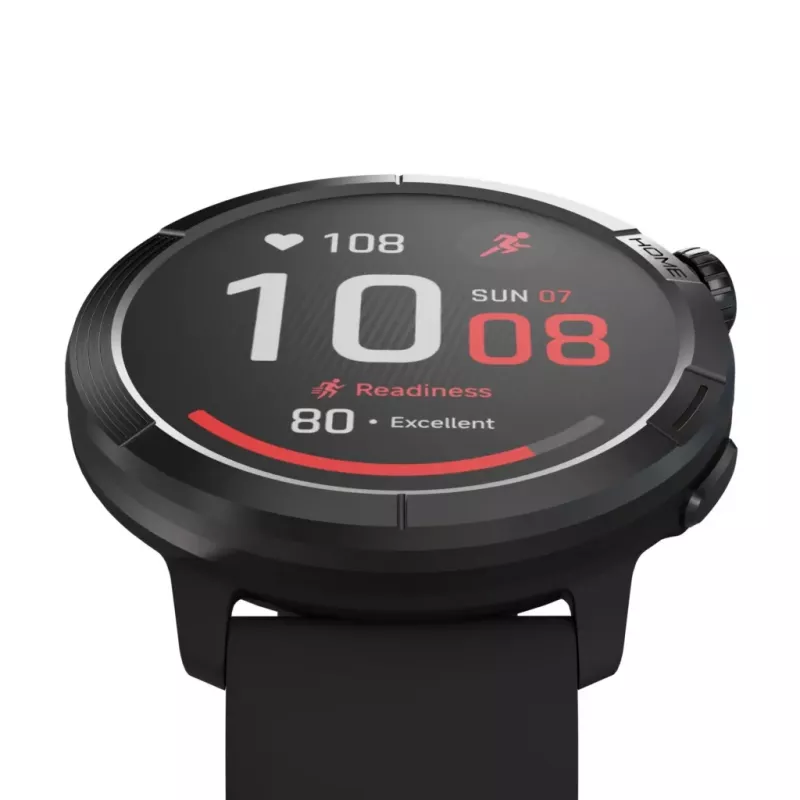 Stelio rannekello STSWA102BT Activ Pro GPS 46 mm musta titaanikuori