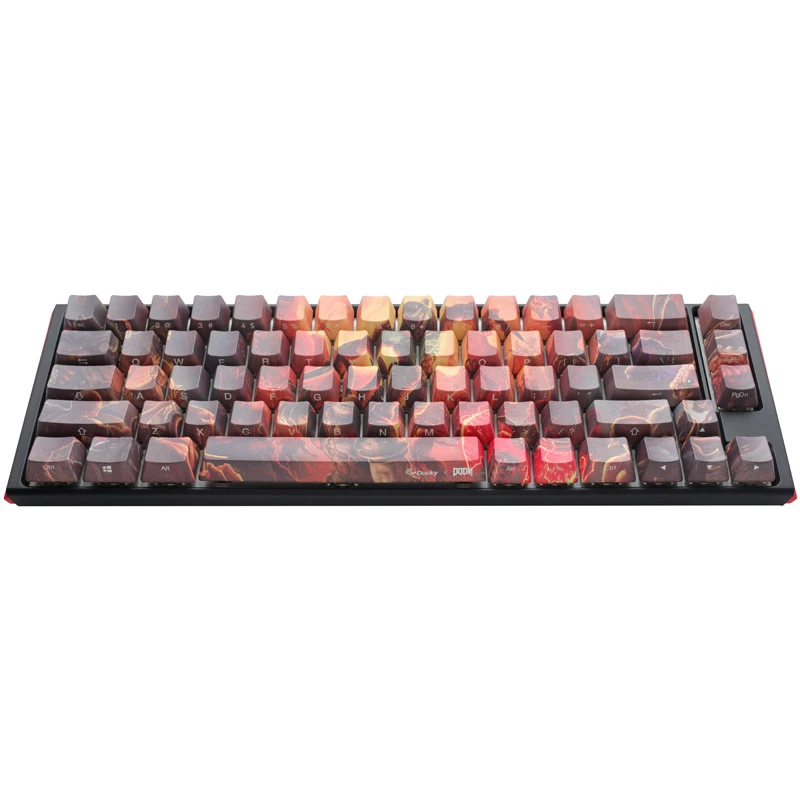 Ducky One 3 SF Doom Limited Edition näppäimistö, pelikäyttöön, USB, QWERTY, monivärinen