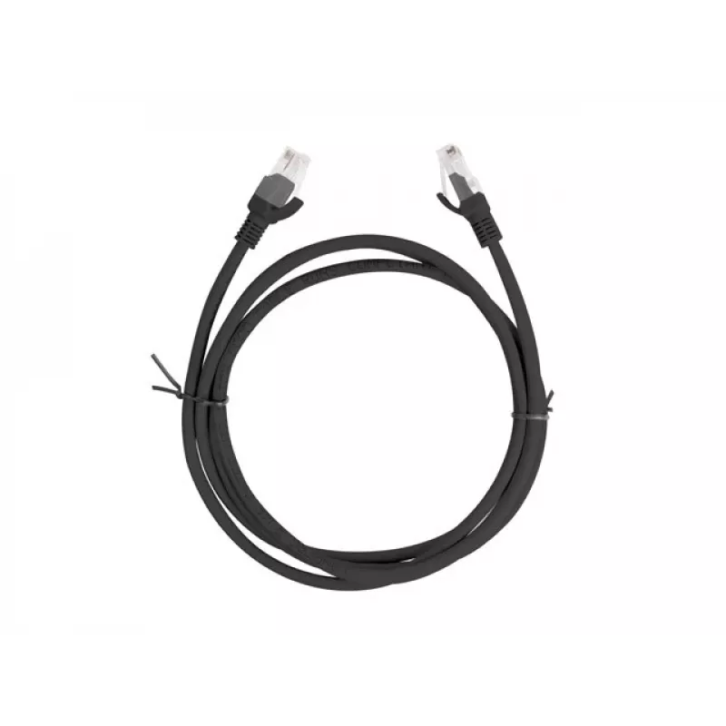Verkkokaapeli Lanberg PCU6-10CC-0150-BK RJ-45 Cat6 1,5 m musta