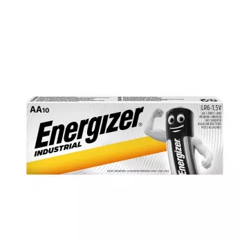 Energizer Industrial AAA -alkaliparistot - 6x 10 kpl:n pakkaus + 6x 10 kpl:n pakkaus ilmaiseksi