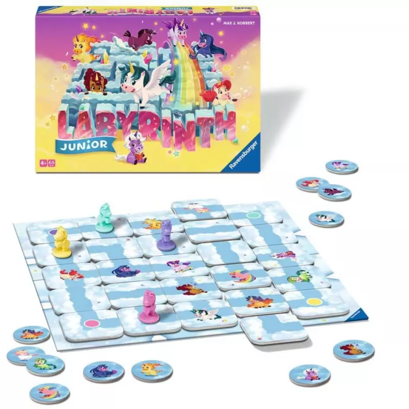 Lautapeli Ravensburger 23046 — perheystävällinen asettelupeli, 15 min peliaika, 4-vuotiaasta