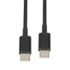 iBOX C-65 musta, yleislaturi GaN 65 W UK-pistokkeella
