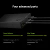 Powerbank Green Cell PBGC03 20000 mAh, LiPo, 18 W lähtö, USB-C + 2× USB-A, Quick Charge 3.0, PD, musta