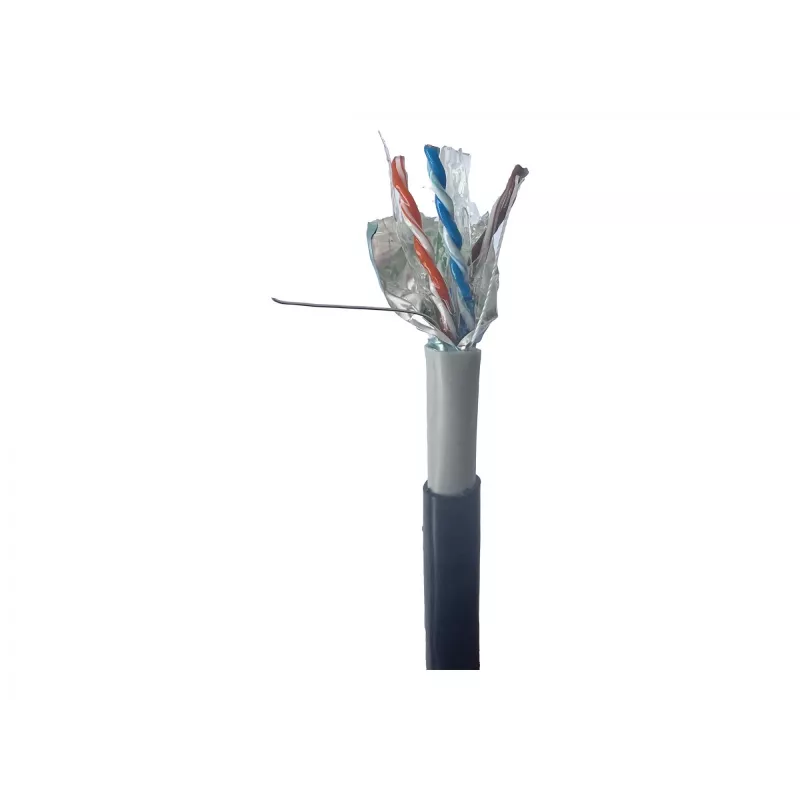 Verkkokaapeli Gembird FPC-6004GE-SO-OUT 305 m Cat6 F/UTP musta