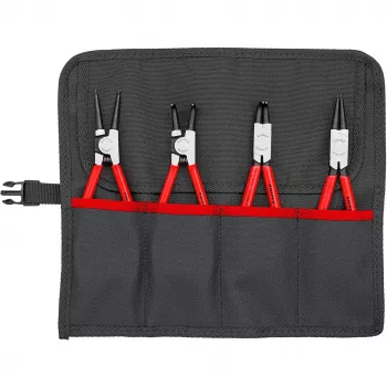 Knipex lukkorengaspihdit-sarja 4 kpl rullapussissa 19-60 mm