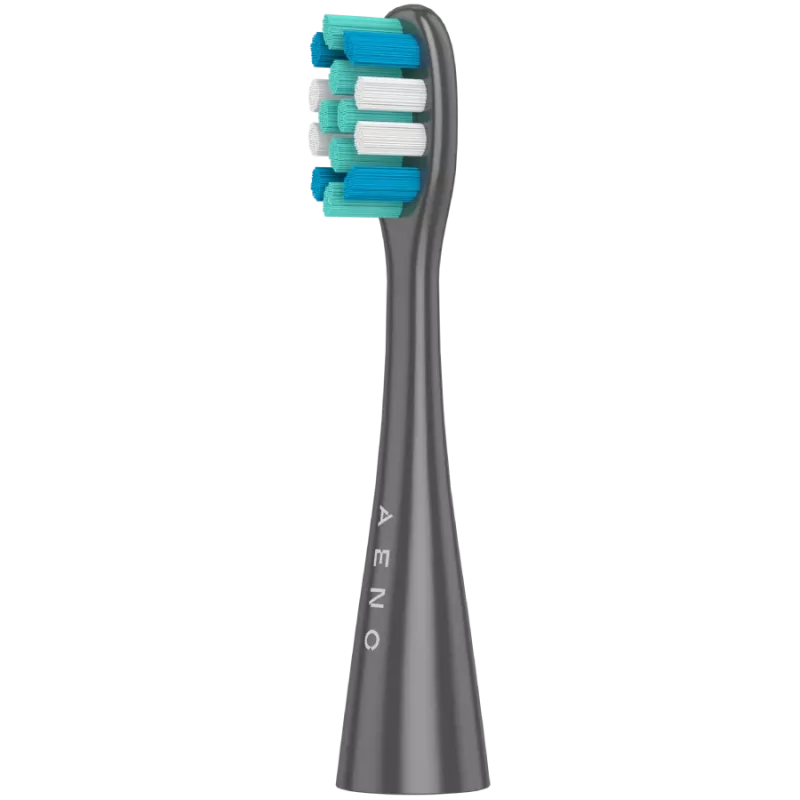 Langaton hammasharja, harmaa, 3 harjaspäätä, 1400mAh, toiminnot: hellävarainen, puhdistus, hieronta, valkoinen, Sweep