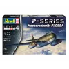 Muovimalli lentokone REVELL Messerschmitt P.1099A-P-SER mittakaava 1/72