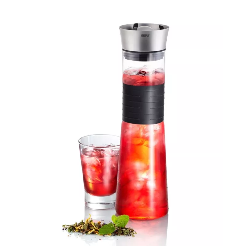 GEFU CASCADA viinin dekantteri 1 L muovi, ruostumaton teräs