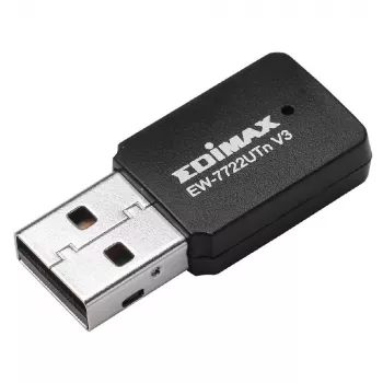 Edimax EW-7722UTn - verkkosovitin - USB2.0 - 802.11b/g/n (EW-7722UTN V3)