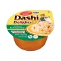 INABA Dashi Delights kana ja bonitohiutaleet liemessä - kissanherkku - 70 g