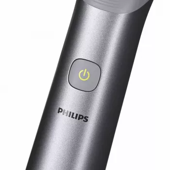 Philips All-in-One -trimmeri MG5940/15 Series 5000, ruostumaton teräs, 0,5 mm, 1,6 cm, 1 mm, parta, korva, nenä, paristo
