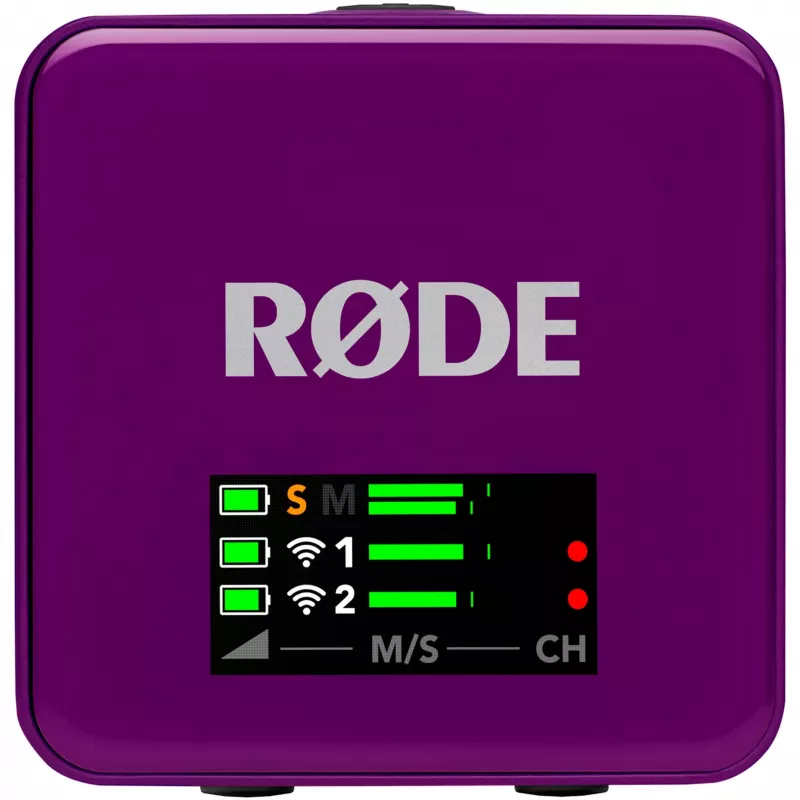 RØDE Wireless GO III Purple – langaton mikrofonijärjestelmä (violetti)
