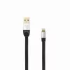 Sbox USB 2.0-8-Pin/2.4A musta/hopea