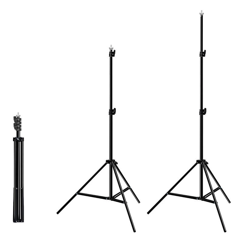 Taustatelinepaketti Puluz PKT5204 2×2 m ja 3 taustaa – studiantaustatelinepaketti