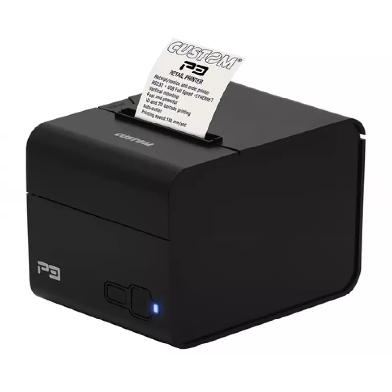 Custom PRINTER P3X 80MM ETH USB RS232 - POS-tulostin - suoratermotulostus