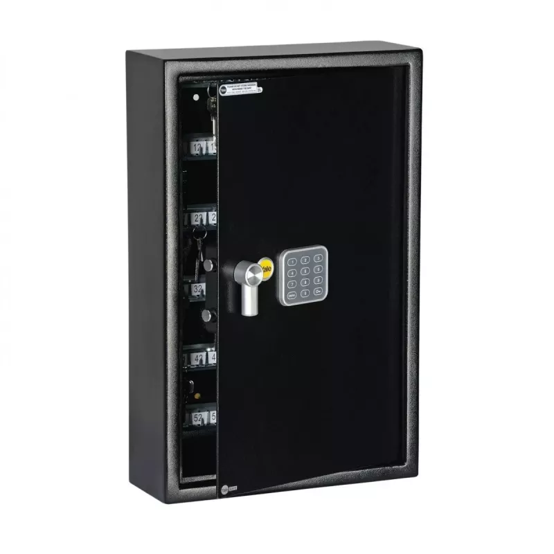 Seinäturvakaappi Yale YKB/550/DB1 elektroninen lukko musta 350x130x550mm
