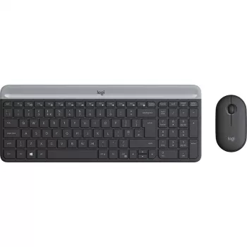 Näppäimistö- ja hiiri-yhdistelmä Logitech MK470 ohut Combo