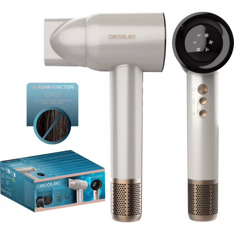CECOTEC IoniCare RockStar Nano IonTech hiustenkuivaaja, champagne