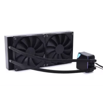 Yhdistelmänestecooleri Alphacool Core Ocean T38 AIO 280 mm 14 cm musta