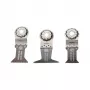 FEIN E-Cut Combo Starlock WOOD & METAL -sahanteräsarja 35222967100, 3 upotusleikkuuterää (Long-Life 50 x 35 mm ja 50 x 65 mm, Universal 55 x 44 mm), Starlock-kiinnitys