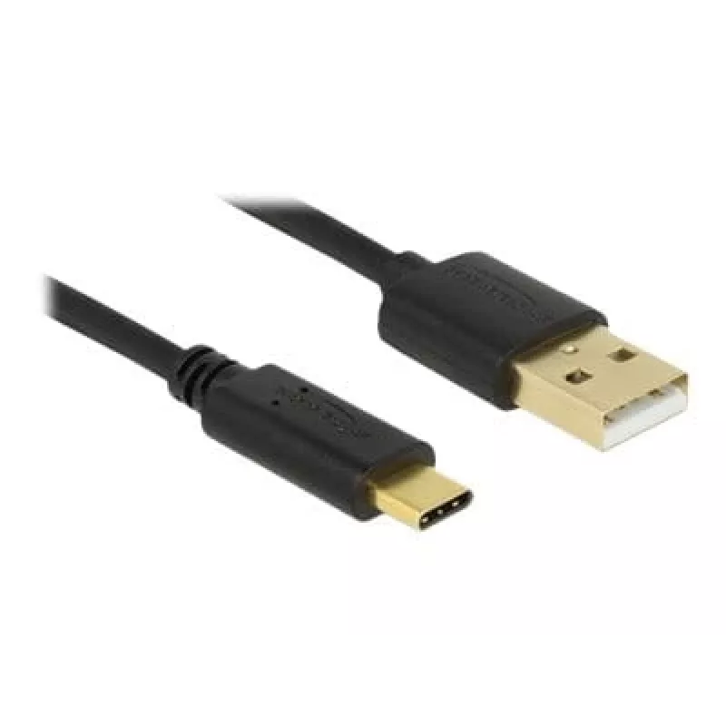 USB-kaapeli DeLOCK 83669 USB 2.0 4 m USB A USB C musta