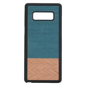 Älypuhelinkotelo man and wood Galaxy Note 8 – Denim musta