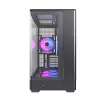 PC-kotelo Montech KING 15 PRO musta — Midi-Tower micro ATX / Mini-ITX