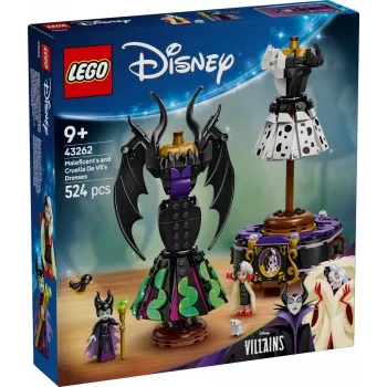 LEGO DISNEY 43262 Maleficentin ja Cruella de Vilin asut