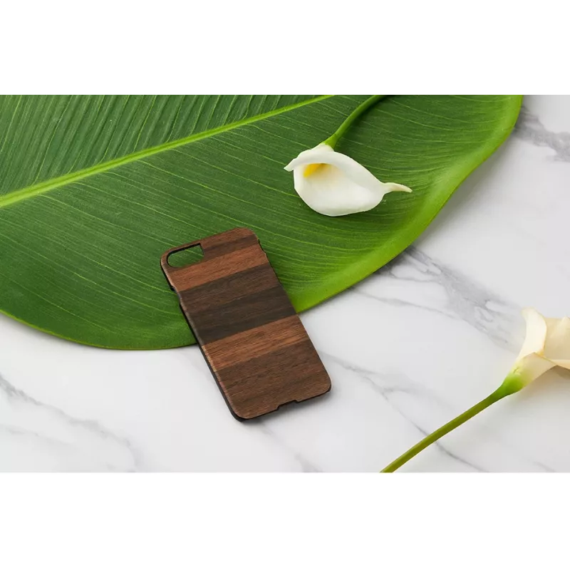Man and Wood suojakotelo iPhone 7/8 — fango musta