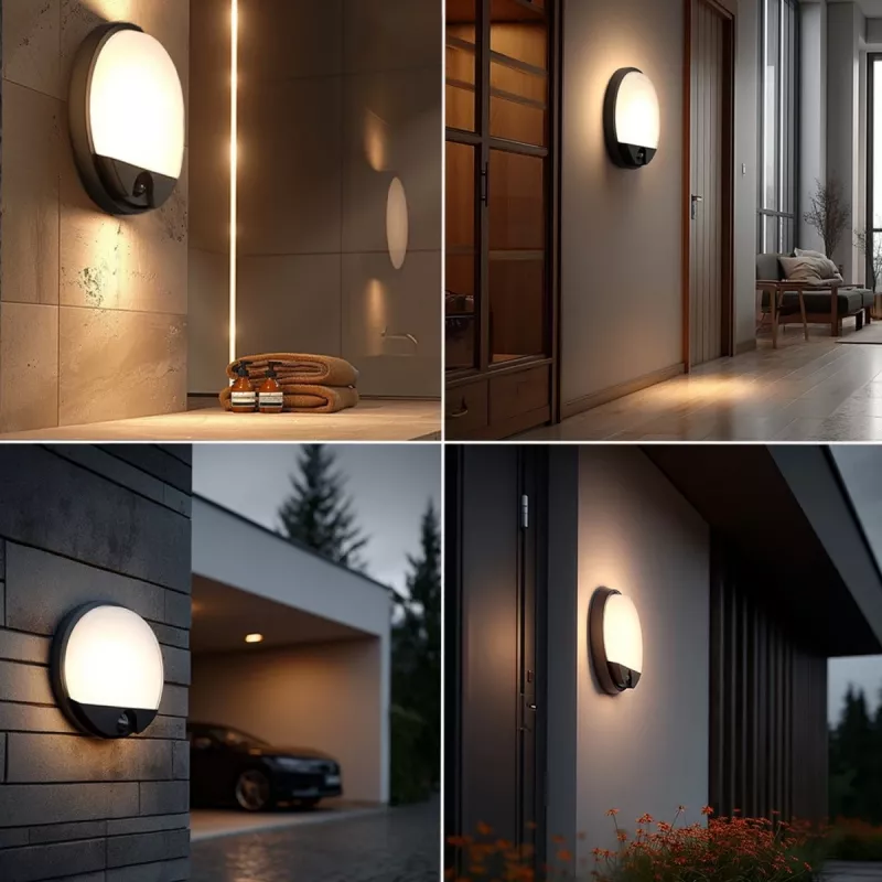 LED 15W lamppu infrapunaliiketunnistimella MACLEAN MCE291 GR