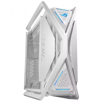ASUS ROG GR701 Hyperion White, PC, valkoinen, ATX, EATX, micro ATX, Mini-ITX, alumiini, Multi, Front