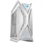 ASUS ROG GR701 Hyperion White, PC, valkoinen, ATX, EATX, micro ATX, Mini-ITX, alumiini, Multi, Front