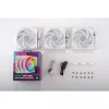 COOLER MASTER Mobius 120P ARGB 120mm valkoinen 3 kpl:n pakkaus