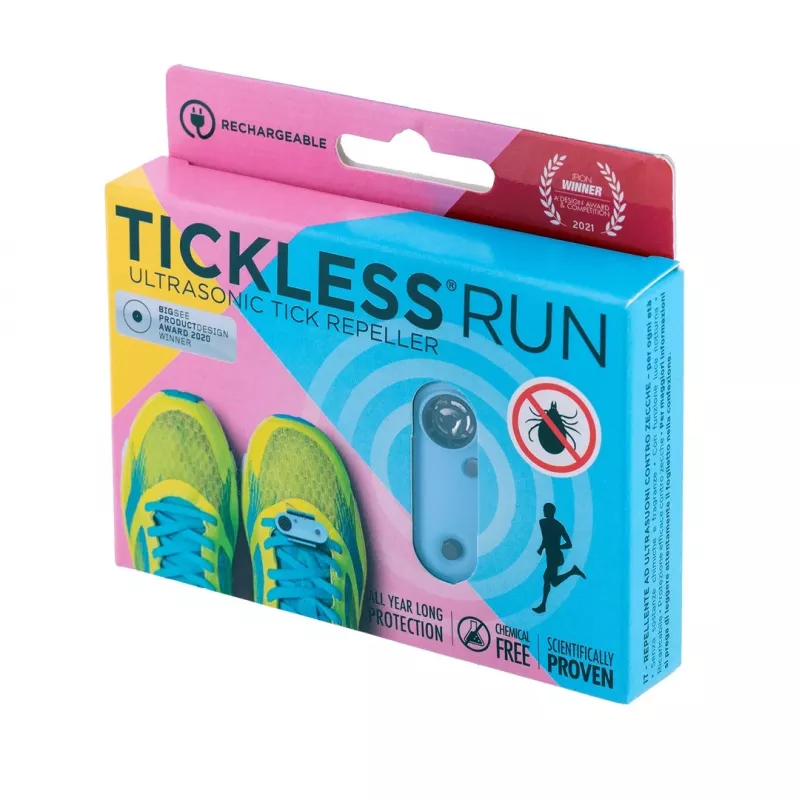 Tickless Run sininen punkinkarkotin ihmisille