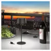LED-pöytävalaisin RealPower TableLight 300 4W musta aurinko
