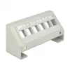 Kytkentäpaneeli DeLOCK 86218 harmaa 65mm x 49mm x 130mm