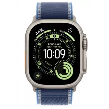 Älykello Apple Watch Ultra 3 GPS + Cellular 49 mm Titanium Blue -ranneke M/L