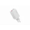 Seinä USB-laturi DIGITUS DA-10303 67W GaN, 2× USB-C + 1× USB-A, 100–240V, valkoinen