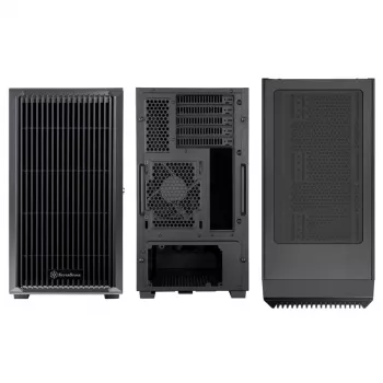Silverstone CS382 musta