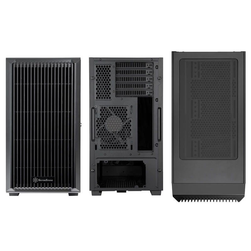 Silverstone CS382 musta