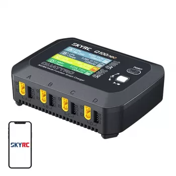 SkyRC Q100neo AC/DC monitoiminen älylaturi