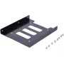 Asennuskehys ultron sisäinen 1x2.5 SSD/HDD metalli musta (377213)