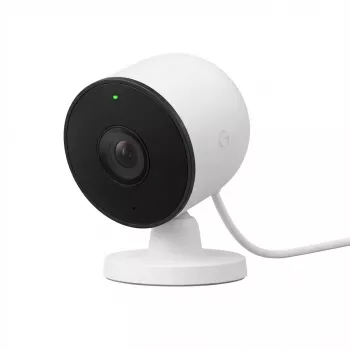 Google Nest Cam - 3. sukupolvi - verkkoturvakamera - sisäkäyttöön - väri (päivä/yö)
