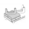 Zebra CRDCUP-NGTC5-01 kämmenmikrotietokoneen tarvike latausteline