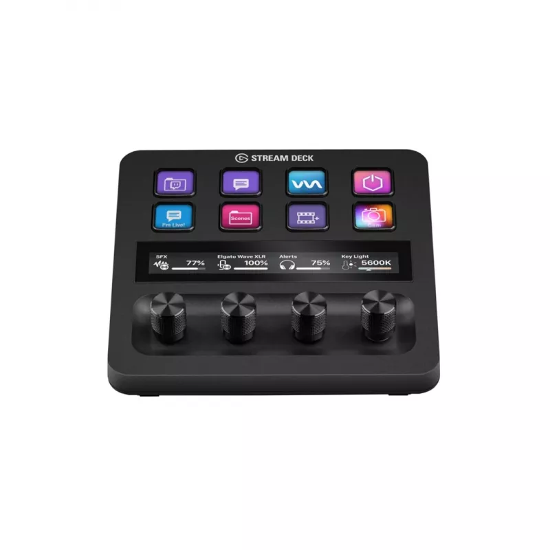 Elgato Stream Deck + EDITointi musta 8 painiketta