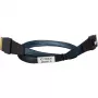 ICY DOCK - MB4026L-B - SlimSAS 4i SFF-8654 - OCuLink 4i SFF-8611 -kaapeli – 0,5 m