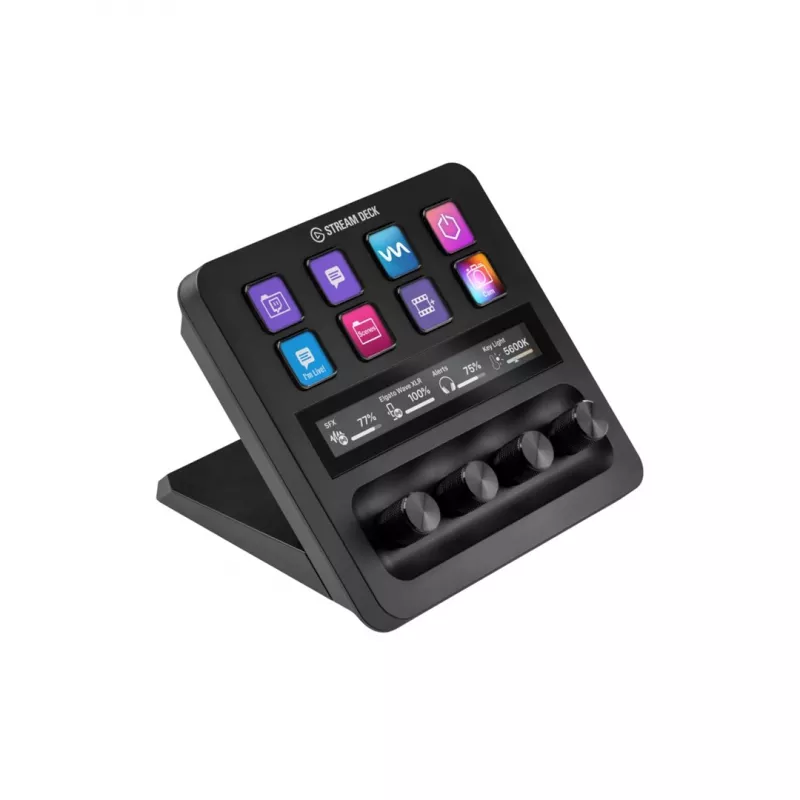 Elgato Stream Deck + EDITointi musta 8 painiketta
