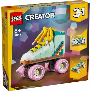 LEGO Creator rakennettavat retro-rullaluistimet setti 31148 2-in-1-malli, 342 osaa, 140×160×70 mm
